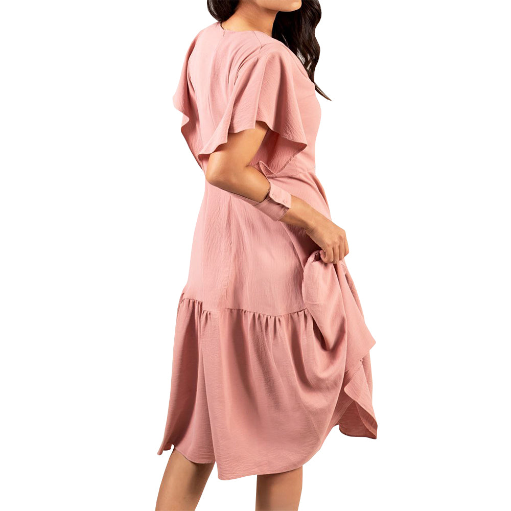Vestido Rosa Albranne Mex