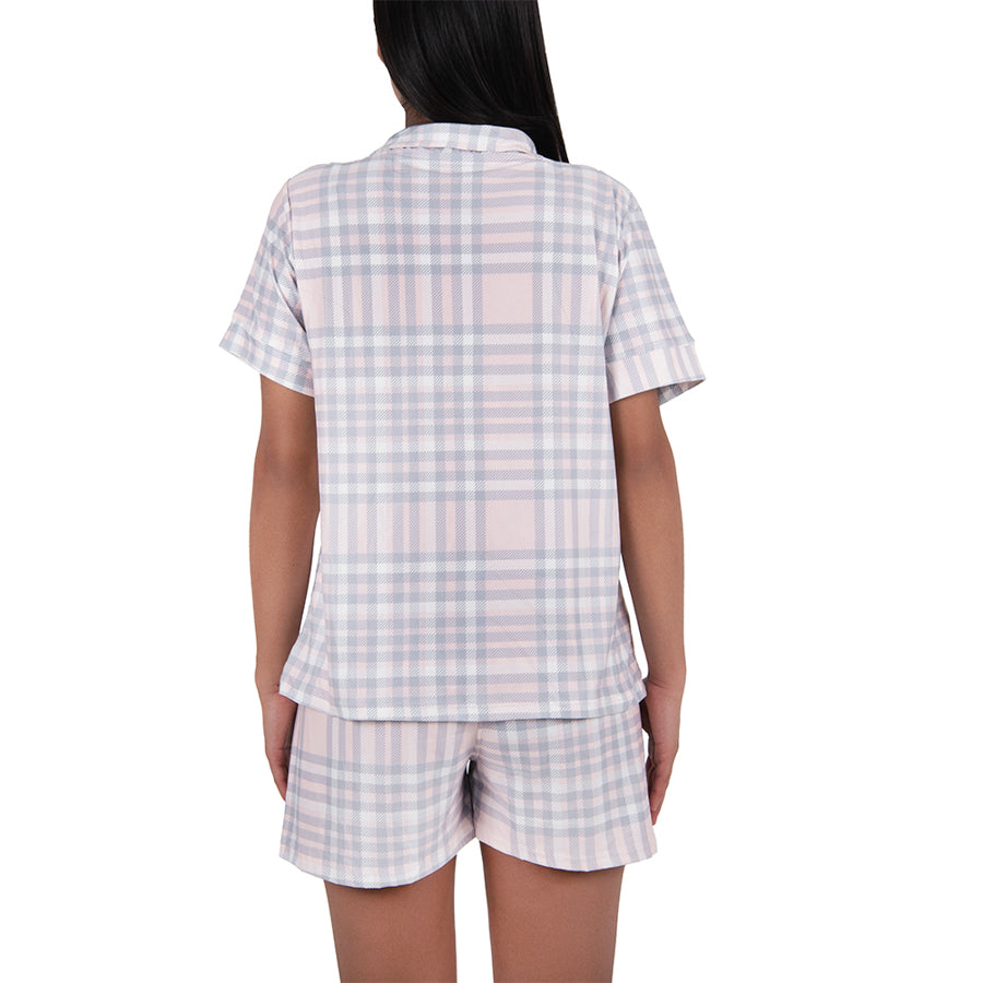 Pijama Short Gris