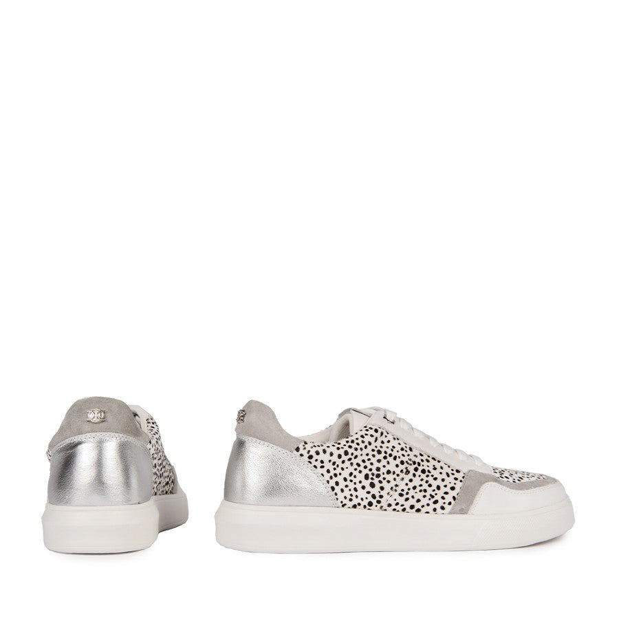 Tenis Blanco Gris Miller