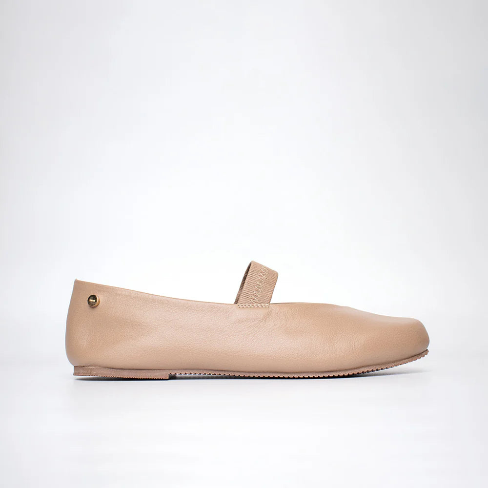 Ballerina Harlow Marrón Crema