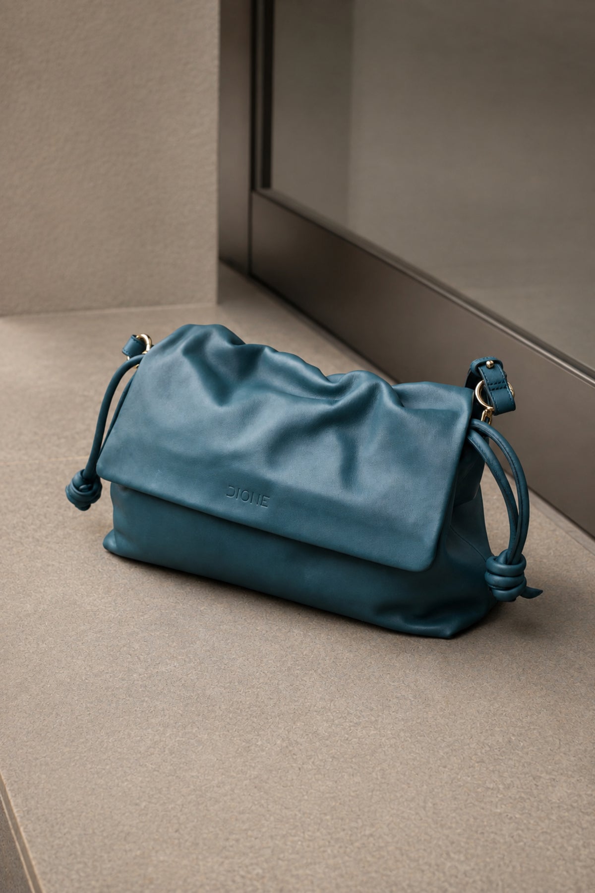 Bolso Satchel de Piel Azia