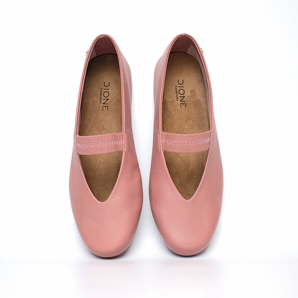 Ballerina Harlow Marrón Crema